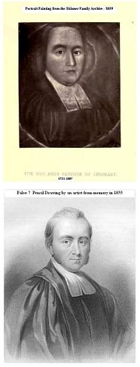2 Portraits of Rev. John Skinner