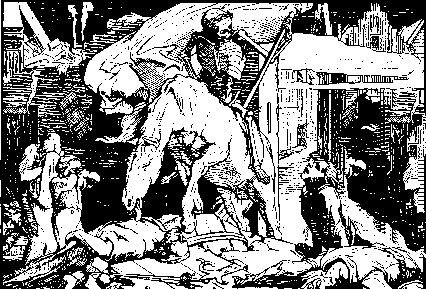 Alfred Rethel Auch ein Totentanz VI 1849