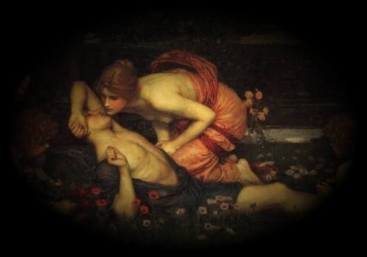 The awakening of Adonis by John W. Waterhouse