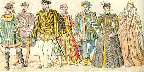 costumes 16ičme siecle