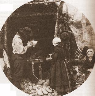Sabotiers de la forêt de Pont-Calleck